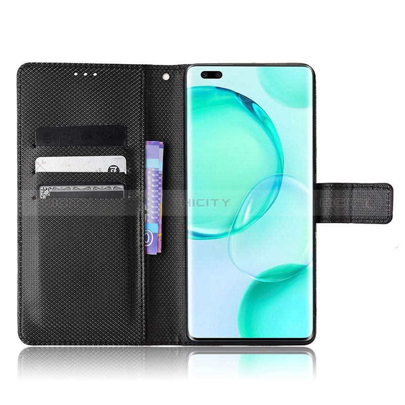 Custodia Portafoglio In Pelle Cover con Supporto BY1 per Huawei Nova 9 Pro