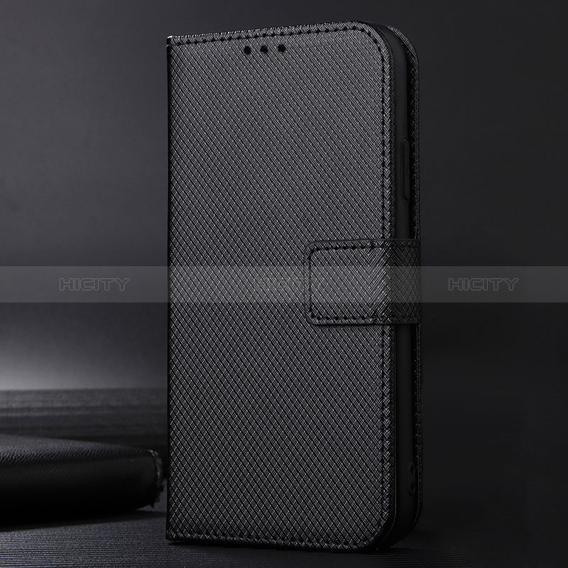 Custodia Portafoglio In Pelle Cover con Supporto BY1 per Nokia 6.3 Nero