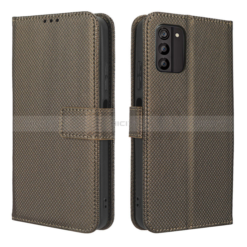 Custodia Portafoglio In Pelle Cover con Supporto BY1 per Nokia G100