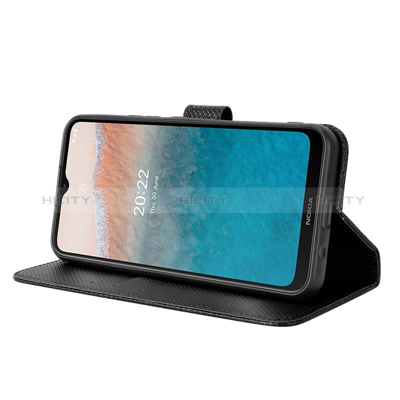 Custodia Portafoglio In Pelle Cover con Supporto BY1 per Nokia G11 Plus