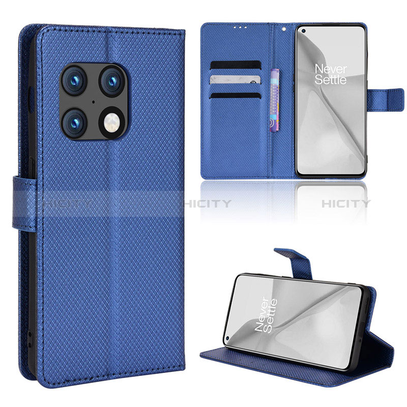 Custodia Portafoglio In Pelle Cover con Supporto BY1 per OnePlus 10 Pro 5G