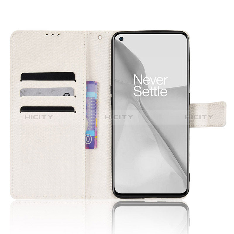 Custodia Portafoglio In Pelle Cover con Supporto BY1 per OnePlus 10 Pro 5G