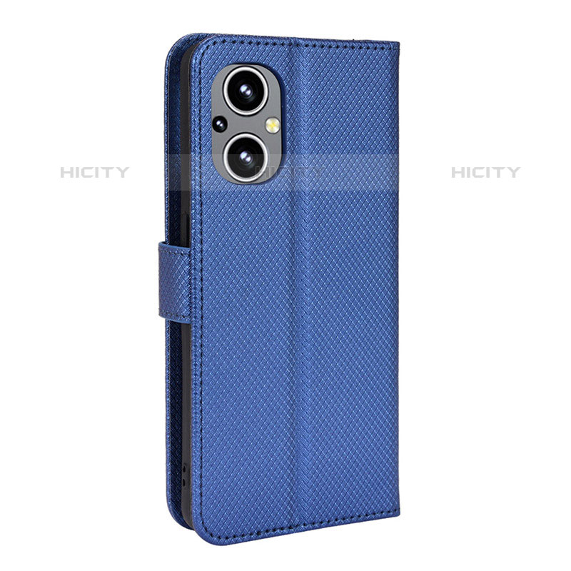 Custodia Portafoglio In Pelle Cover con Supporto BY1 per OnePlus Nord N20 5G Blu