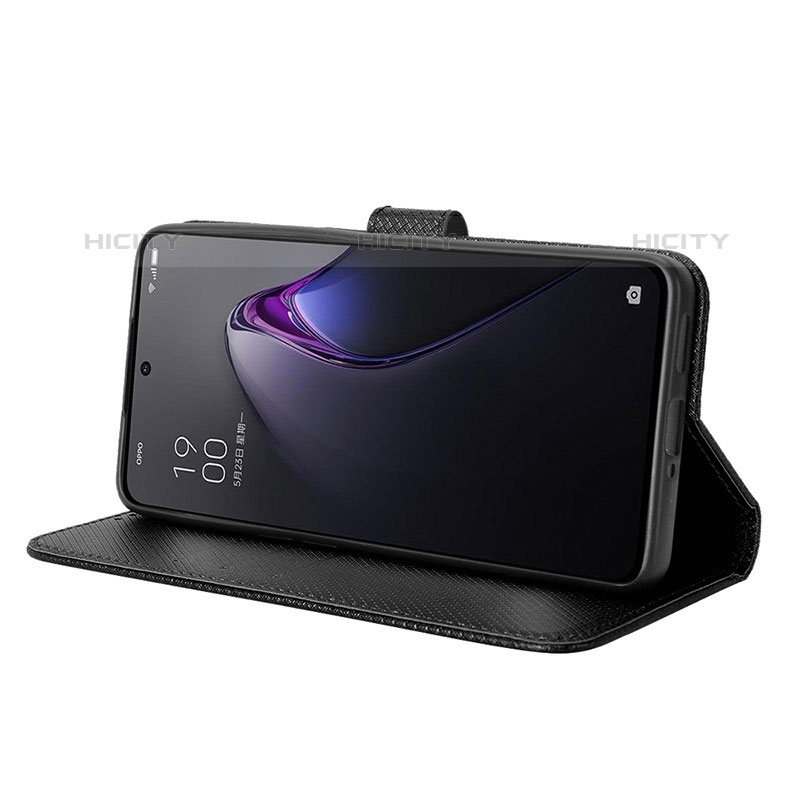 Custodia Portafoglio In Pelle Cover con Supporto BY1 per Oppo Reno9 Pro 5G