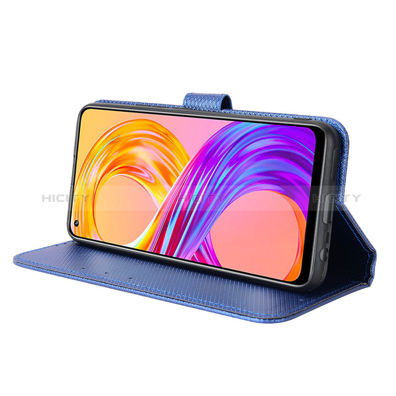 Custodia Portafoglio In Pelle Cover con Supporto BY1 per Realme 8 4G