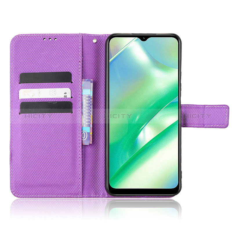 Custodia Portafoglio In Pelle Cover con Supporto BY1 per Realme C33 (2023)