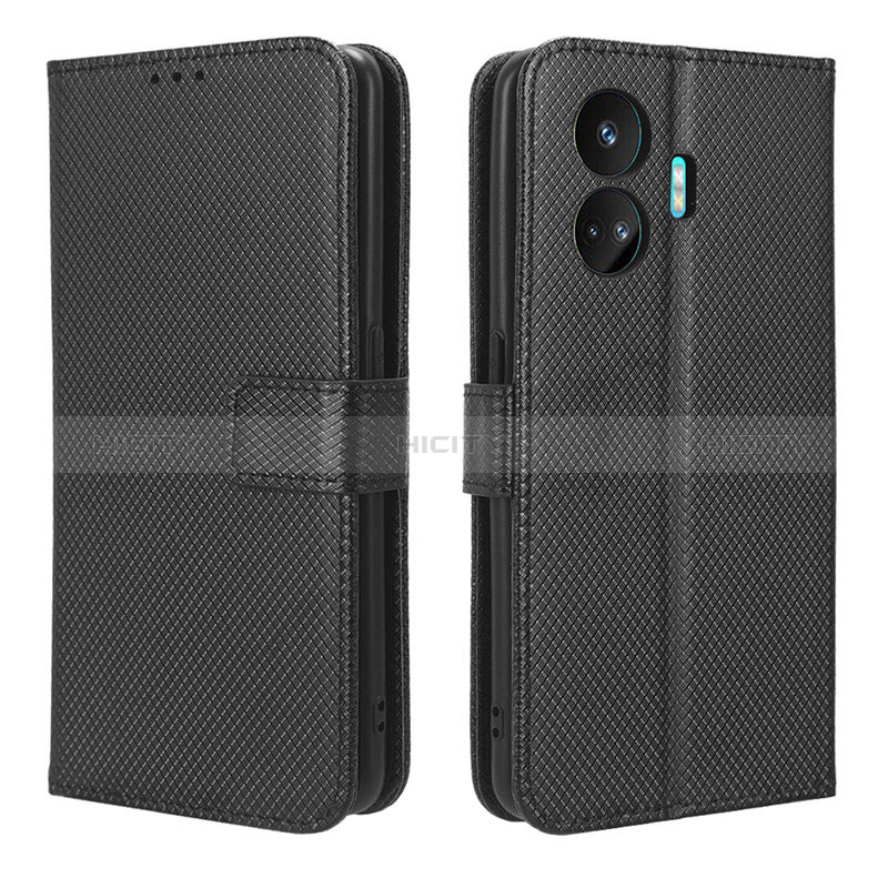 Custodia Portafoglio In Pelle Cover con Supporto BY1 per Realme GT Neo5 SE 5G Nero