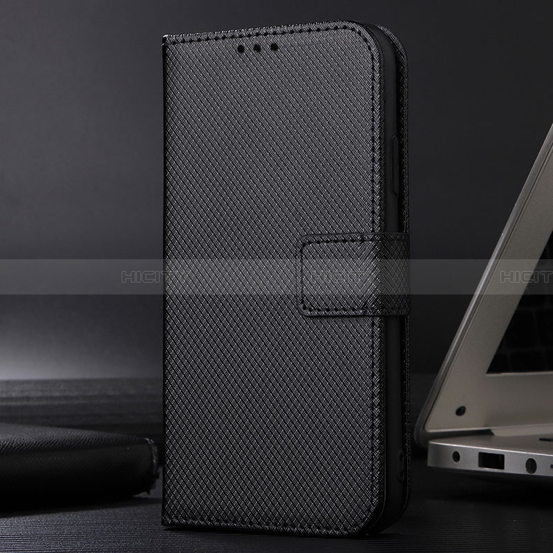 Custodia Portafoglio In Pelle Cover con Supporto BY1 per Samsung Galaxy A13 5G Nero