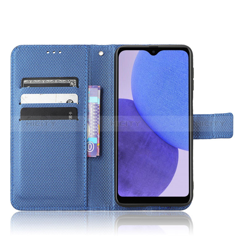 Custodia Portafoglio In Pelle Cover con Supporto BY1 per Samsung Galaxy A23e 5G