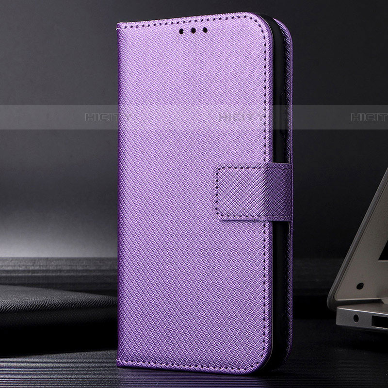 Custodia Portafoglio In Pelle Cover con Supporto BY1 per Samsung Galaxy A33 5G Viola