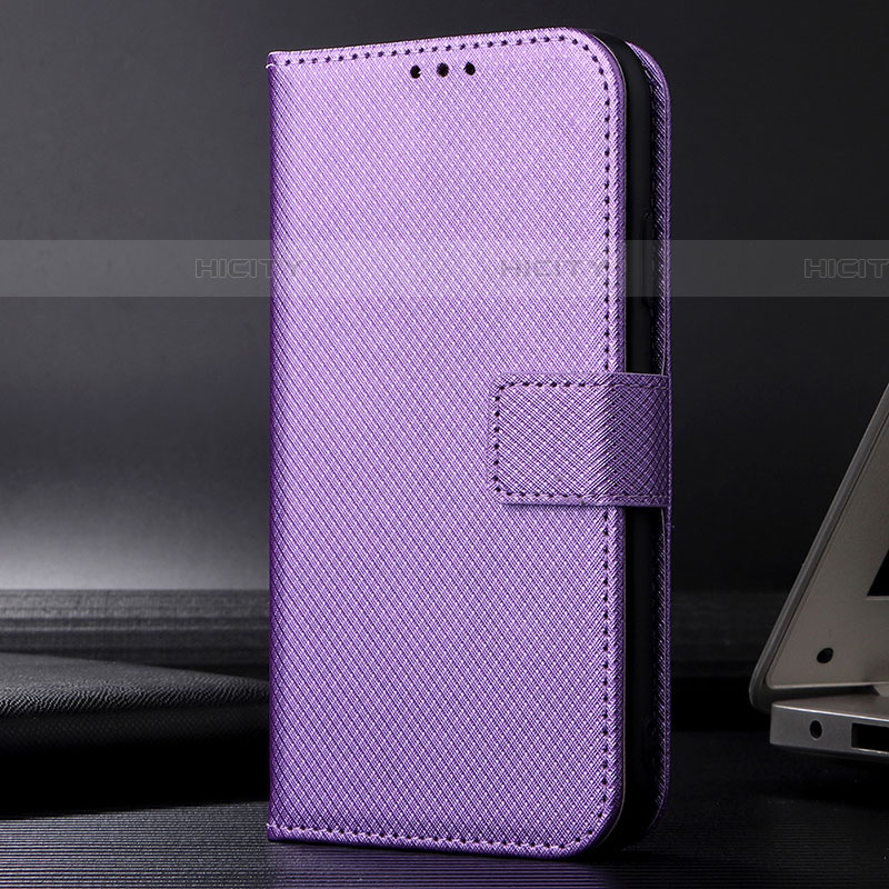 Custodia Portafoglio In Pelle Cover con Supporto BY1 per Samsung Galaxy A53 5G Viola