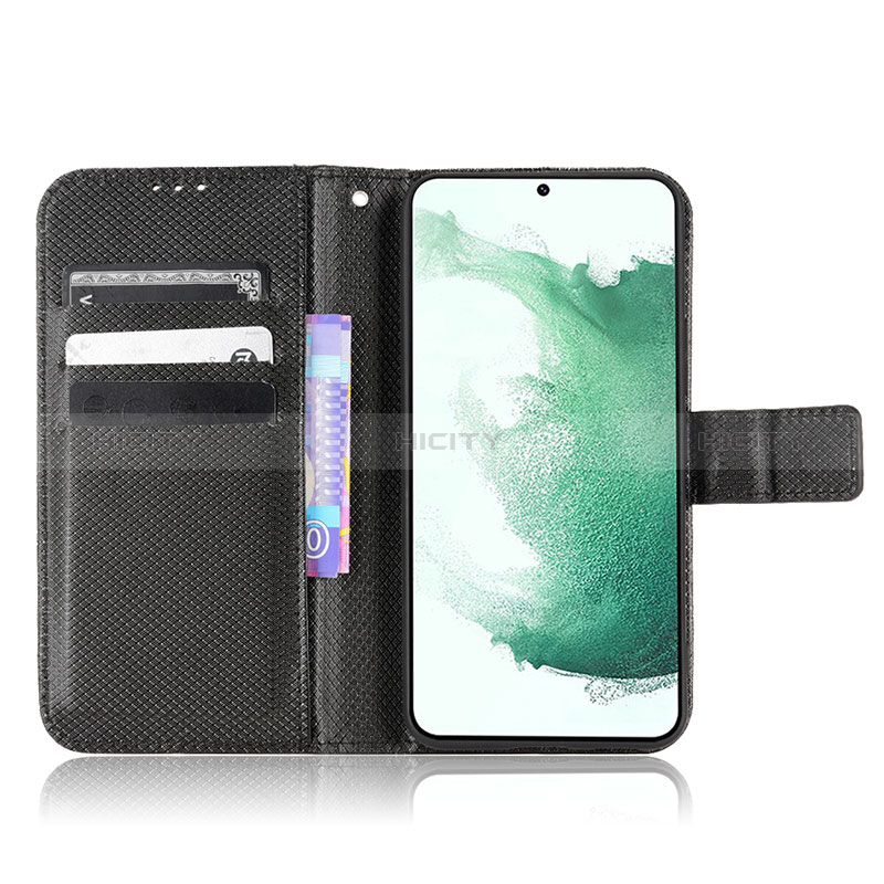 Custodia Portafoglio In Pelle Cover con Supporto BY1 per Samsung Galaxy S22 Plus 5G