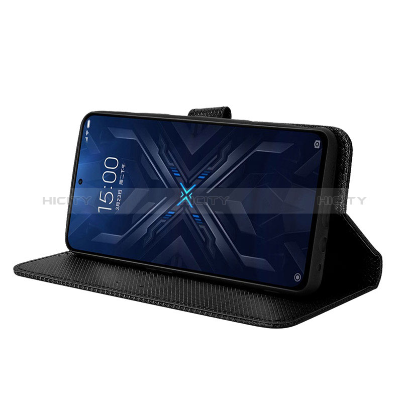 Custodia Portafoglio In Pelle Cover con Supporto BY1 per Xiaomi Black Shark 4 5G