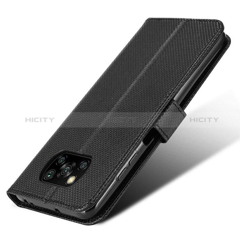 Custodia Portafoglio In Pelle Cover con Supporto BY1 per Xiaomi Poco X3 NFC