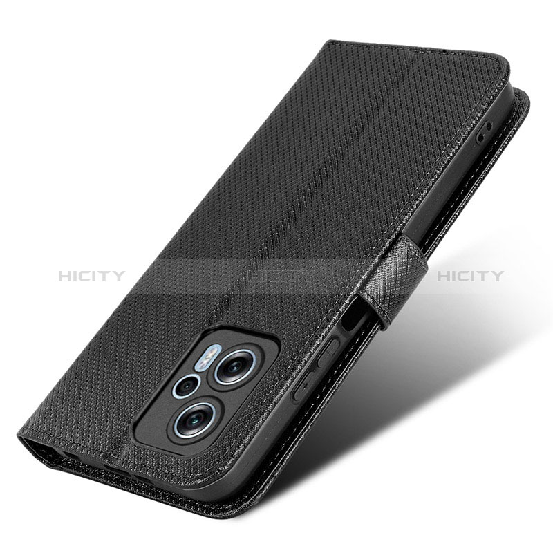 Custodia Portafoglio In Pelle Cover con Supporto BY1 per Xiaomi Poco X4 GT 5G