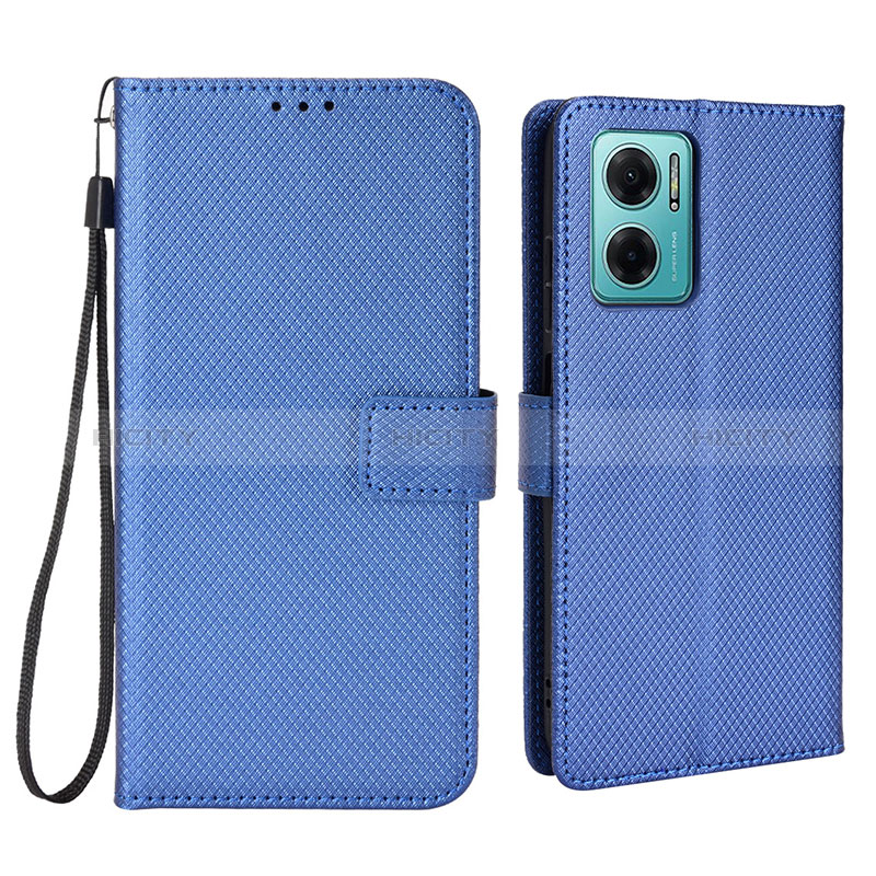 Custodia Portafoglio In Pelle Cover con Supporto BY1 per Xiaomi Redmi 10 5G