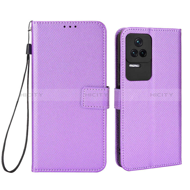 Custodia Portafoglio In Pelle Cover con Supporto BY1 per Xiaomi Redmi K50 5G