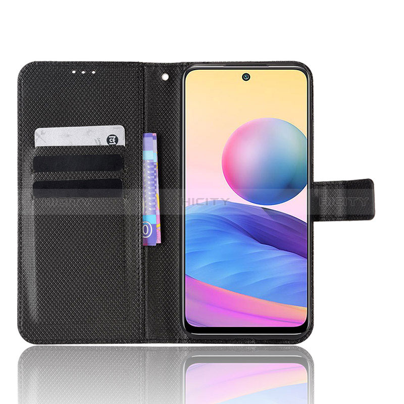 Custodia Portafoglio In Pelle Cover con Supporto BY1 per Xiaomi Redmi Note 10 5G