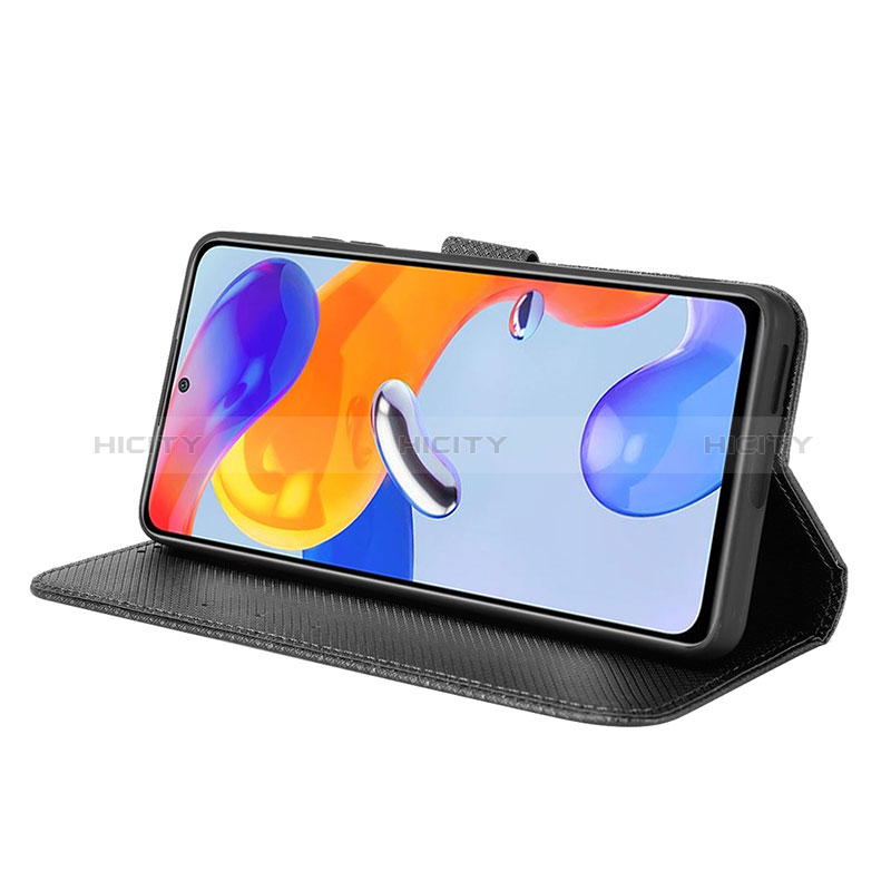 Custodia Portafoglio In Pelle Cover con Supporto BY1 per Xiaomi Redmi Note 11 Pro 4G