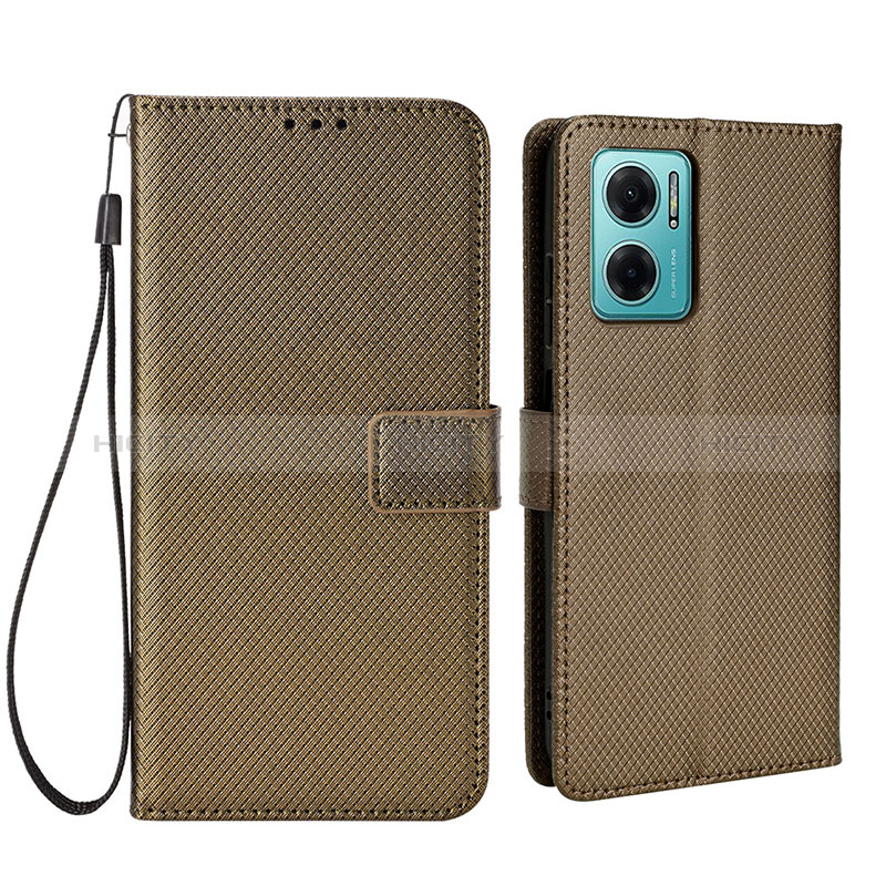 Custodia Portafoglio In Pelle Cover con Supporto BY1 per Xiaomi Redmi Note 11E 5G