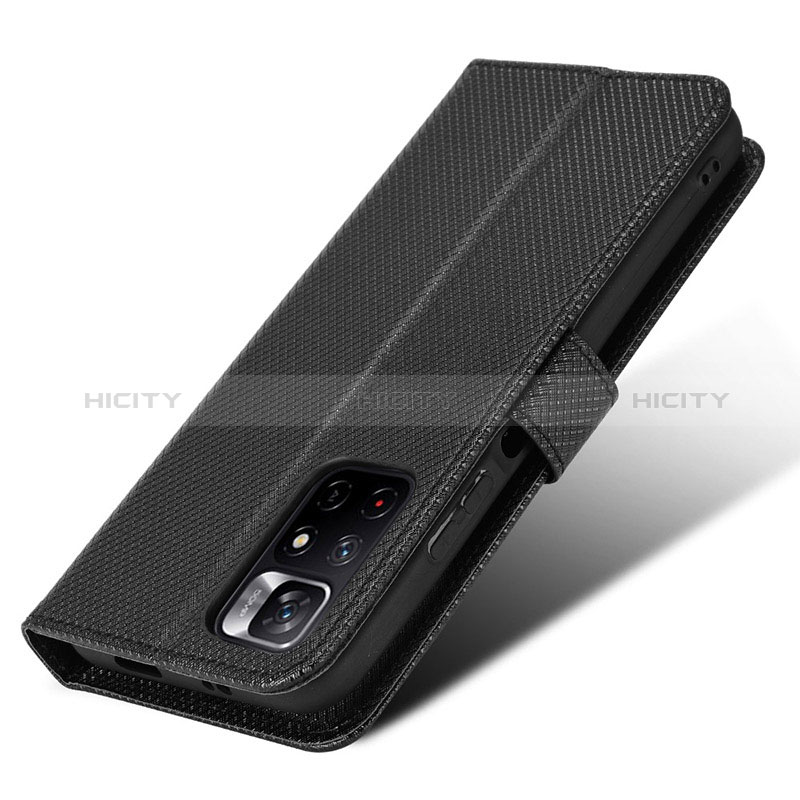 Custodia Portafoglio In Pelle Cover con Supporto BY1 per Xiaomi Redmi Note 11T 5G