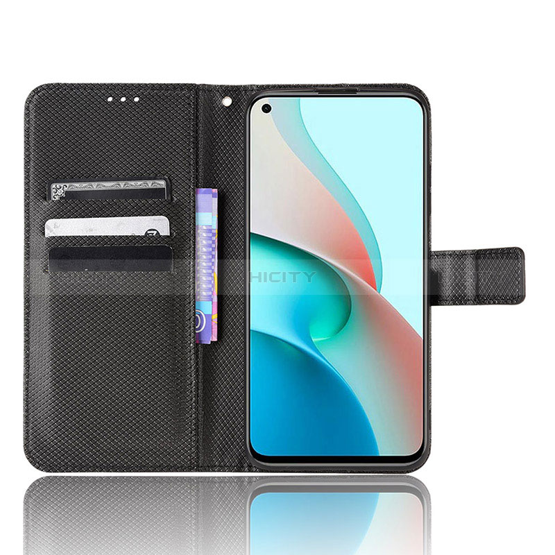 Custodia Portafoglio In Pelle Cover con Supporto BY1 per Xiaomi Redmi Note 9 5G