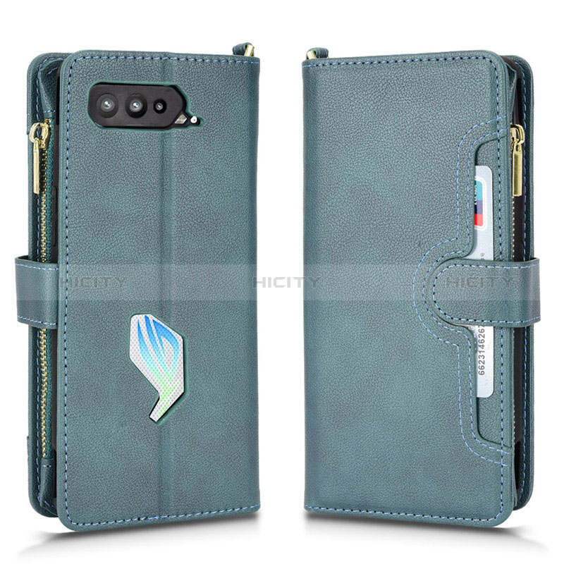 Custodia Portafoglio In Pelle Cover con Supporto BY2 per Asus ROG Phone 5 ZS673KS