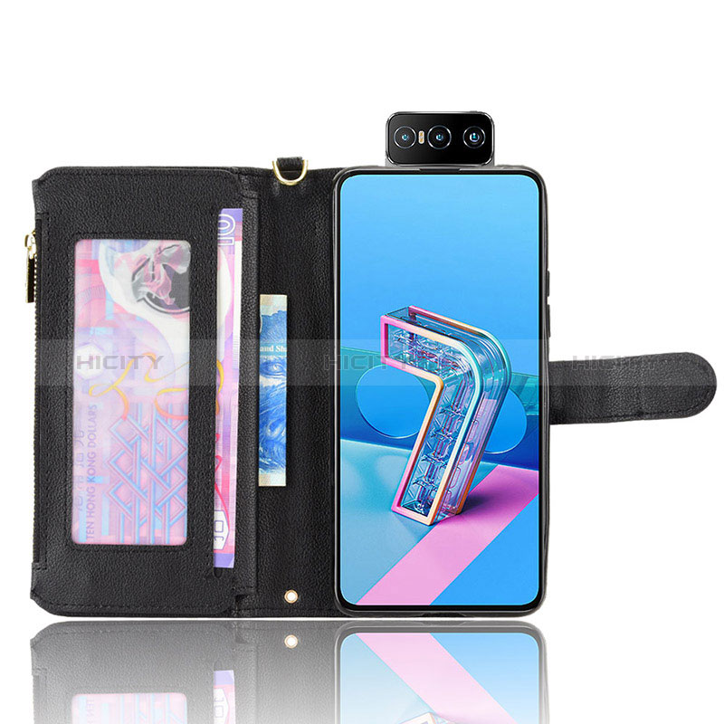 Custodia Portafoglio In Pelle Cover con Supporto BY2 per Asus Zenfone 7 Pro ZS671KS