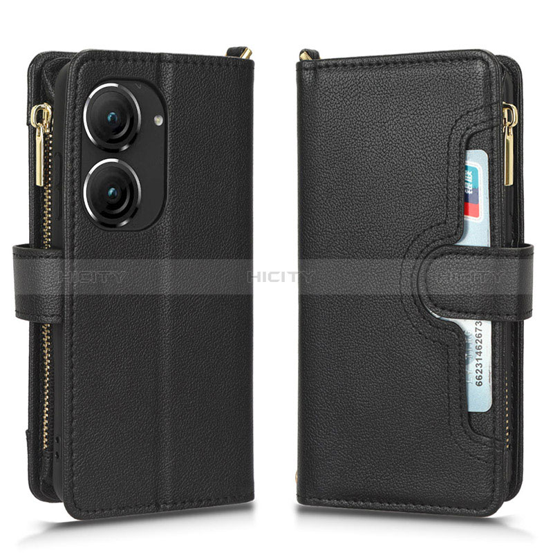 Custodia Portafoglio In Pelle Cover con Supporto BY2 per Asus Zenfone 9