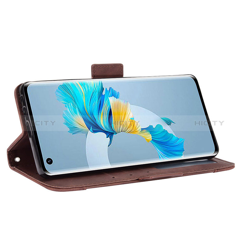 Custodia Portafoglio In Pelle Cover con Supporto BY2 per Huawei Mate 40