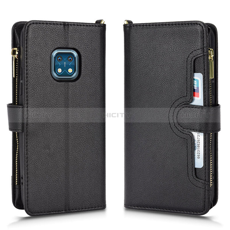 Custodia Portafoglio In Pelle Cover con Supporto BY2 per Nokia XR20