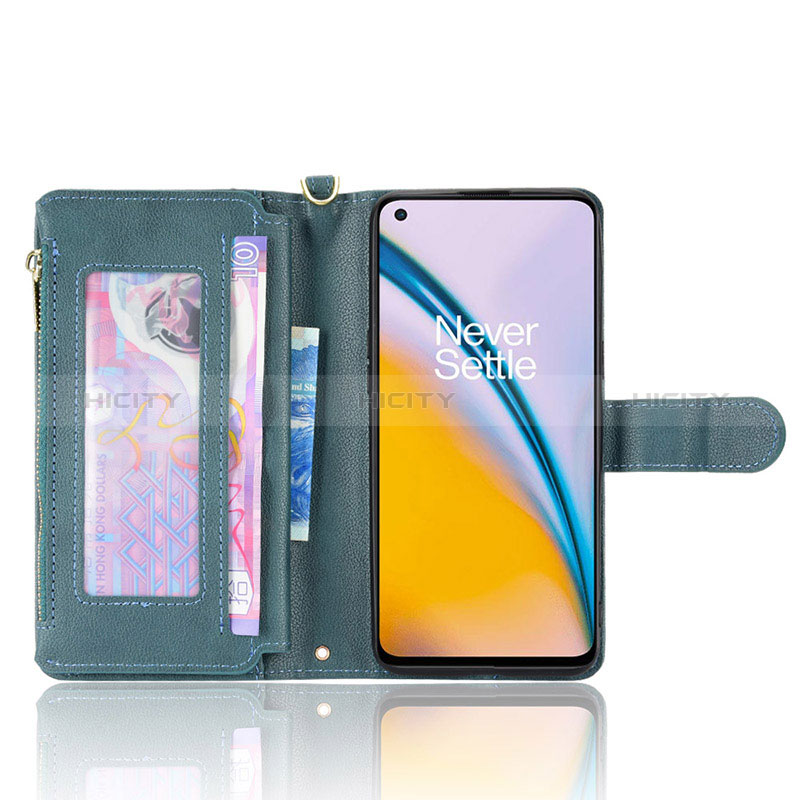 Custodia Portafoglio In Pelle Cover con Supporto BY2 per OnePlus Nord 2 5G