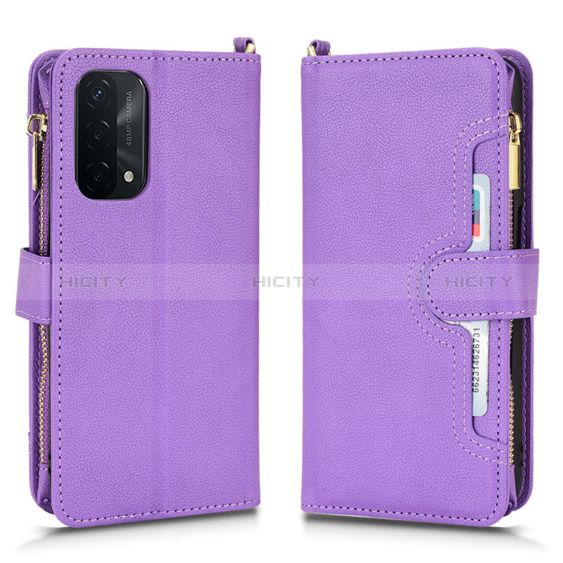 Custodia Portafoglio In Pelle Cover con Supporto BY2 per Oppo A74 5G