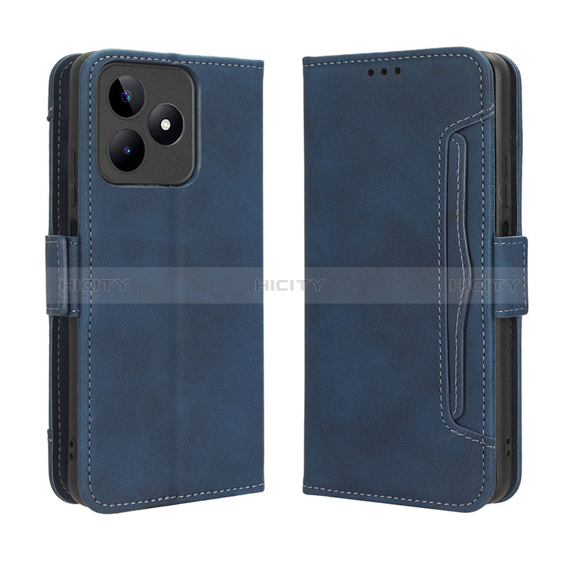 Custodia Portafoglio In Pelle Cover con Supporto BY2 per Realme C51