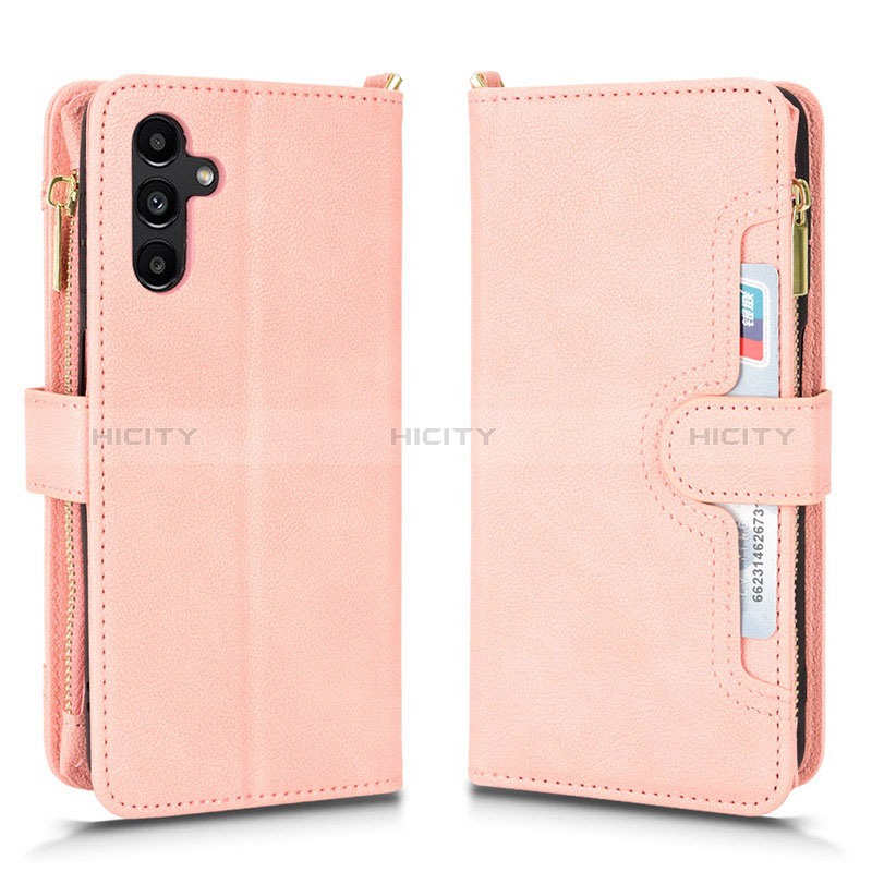 Custodia Portafoglio In Pelle Cover con Supporto BY2 per Samsung Galaxy A04s