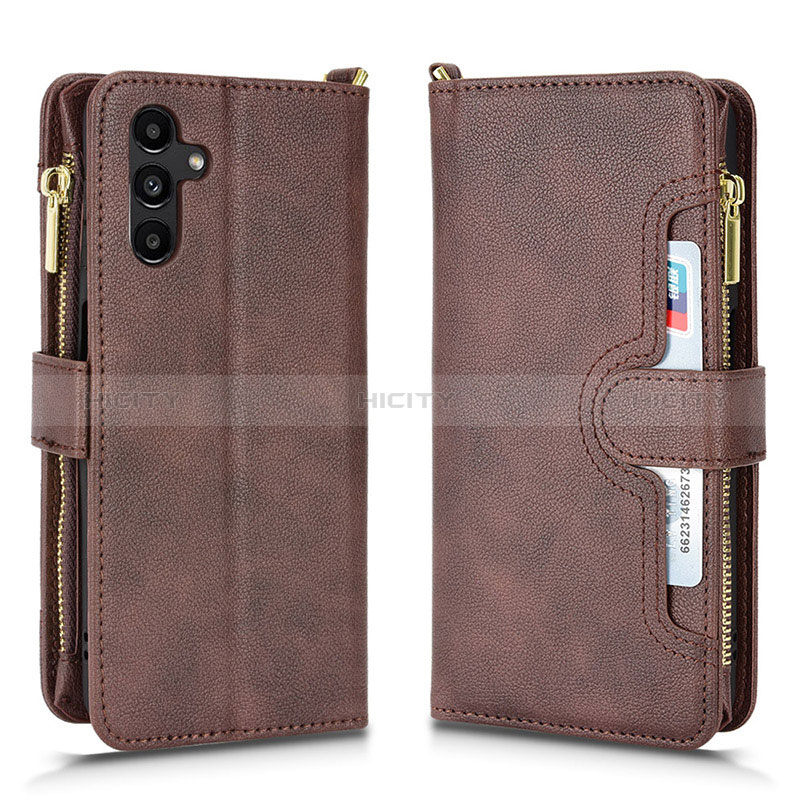 Custodia Portafoglio In Pelle Cover con Supporto BY2 per Samsung Galaxy A04s