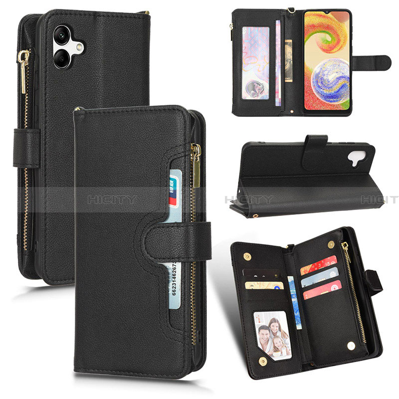 Custodia Portafoglio In Pelle Cover con Supporto BY2 per Samsung Galaxy A05