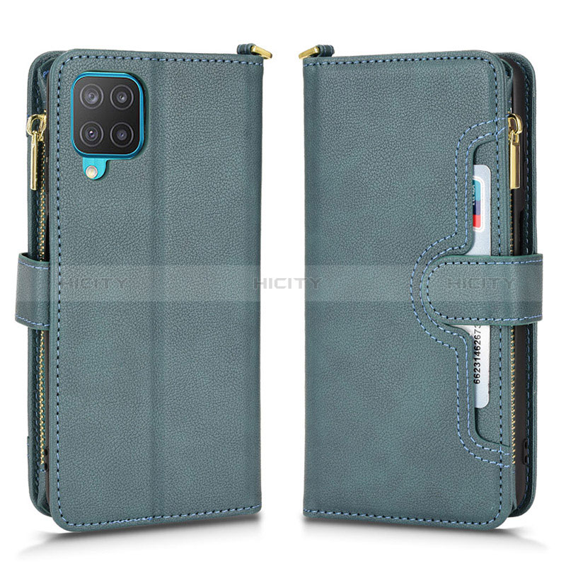 Custodia Portafoglio In Pelle Cover con Supporto BY2 per Samsung Galaxy A12 5G