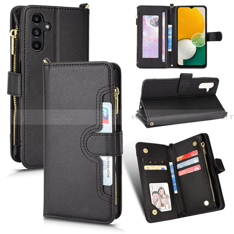 Custodia Portafoglio In Pelle Cover con Supporto BY2 per Samsung Galaxy A13 5G