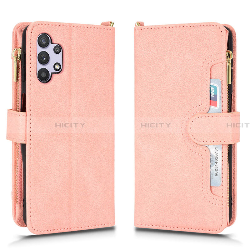 Custodia Portafoglio In Pelle Cover con Supporto BY2 per Samsung Galaxy A32 4G