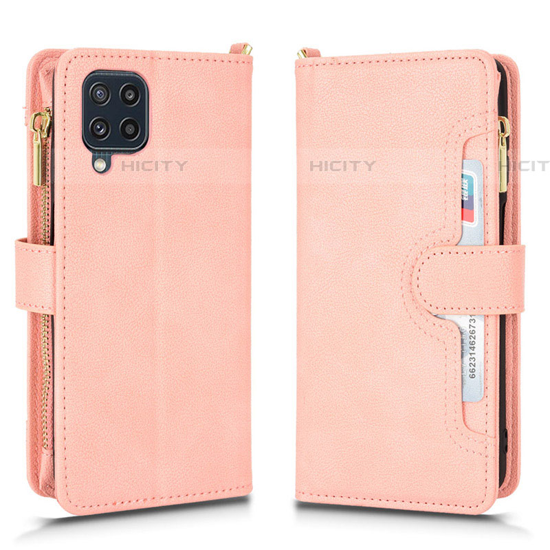 Custodia Portafoglio In Pelle Cover con Supporto BY2 per Samsung Galaxy F22 4G