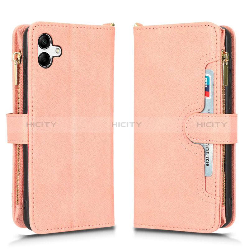 Custodia Portafoglio In Pelle Cover con Supporto BY2 per Samsung Galaxy M04