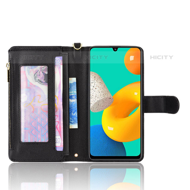 Custodia Portafoglio In Pelle Cover con Supporto BY2 per Samsung Galaxy M32 4G