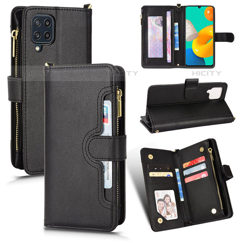 Custodia Portafoglio In Pelle Cover con Supporto BY2 per Samsung Galaxy M32 4G