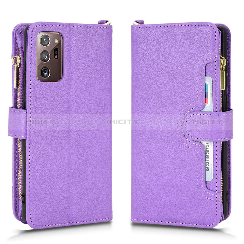 Custodia Portafoglio In Pelle Cover con Supporto BY2 per Samsung Galaxy Note 20 Ultra 5G