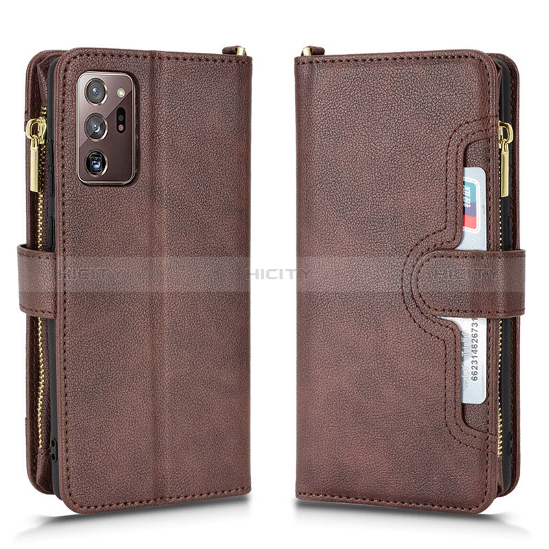 Custodia Portafoglio In Pelle Cover con Supporto BY2 per Samsung Galaxy Note 20 Ultra 5G