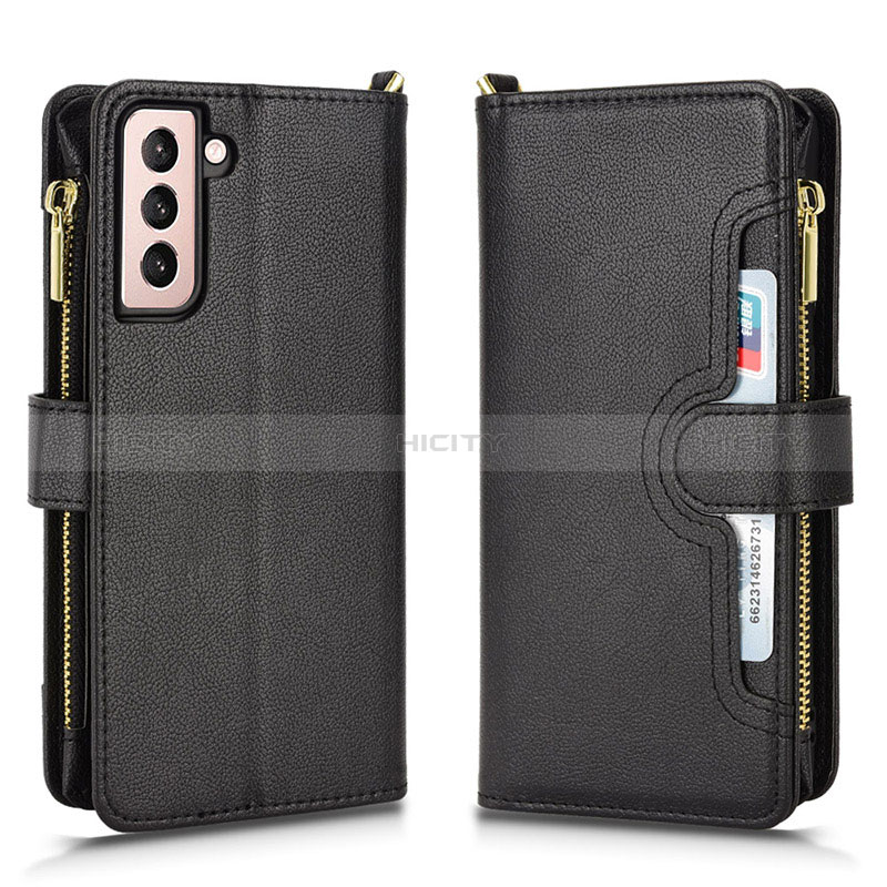 Custodia Portafoglio In Pelle Cover con Supporto BY2 per Samsung Galaxy S22 5G