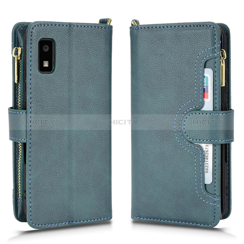 Custodia Portafoglio In Pelle Cover con Supporto BY2 per Sharp Aquos wish