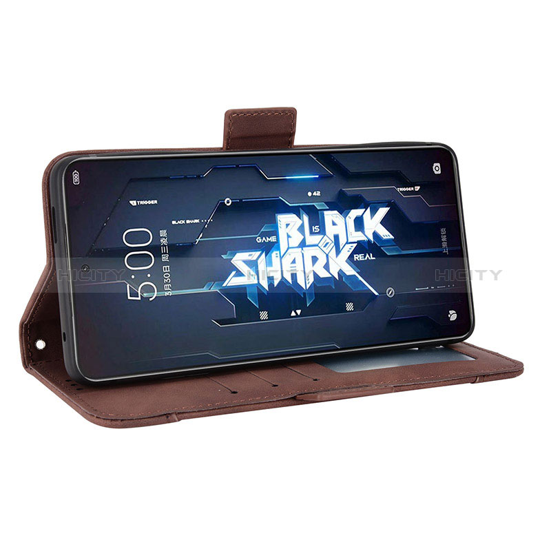 Custodia Portafoglio In Pelle Cover con Supporto BY2 per Xiaomi Black Shark 4S Pro 5G