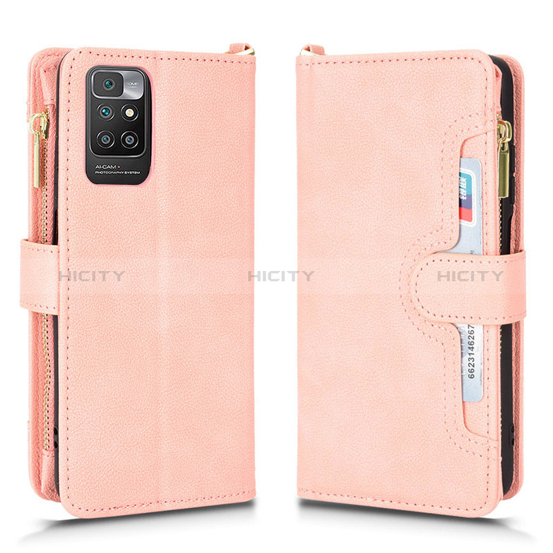 Custodia Portafoglio In Pelle Cover con Supporto BY2 per Xiaomi Redmi 10 (2022)